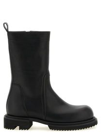 Rick Owens Creeper Gabe Ankle Boots Black