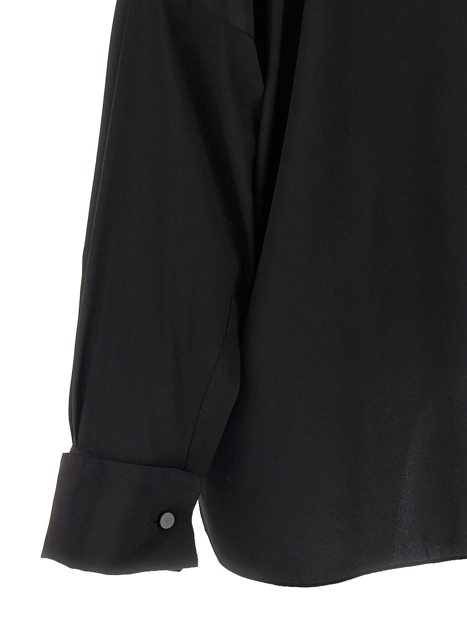 Tom Ford Crepe De Chine Shirt Black