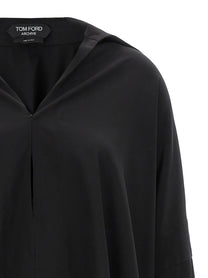 Tom Ford Crepe De Chine Shirt Black