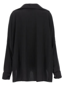 Tom Ford Crepe De Chine Shirt Black