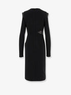 Versace Women's Crepe Mini Dress Black