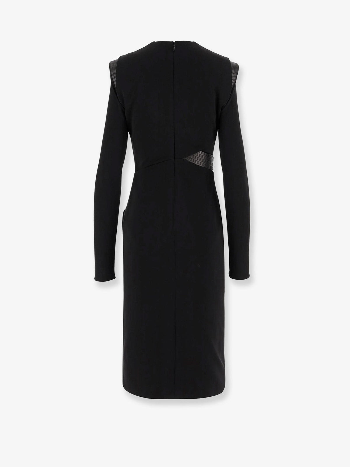 Versace Women's Crepe Mini Dress Black