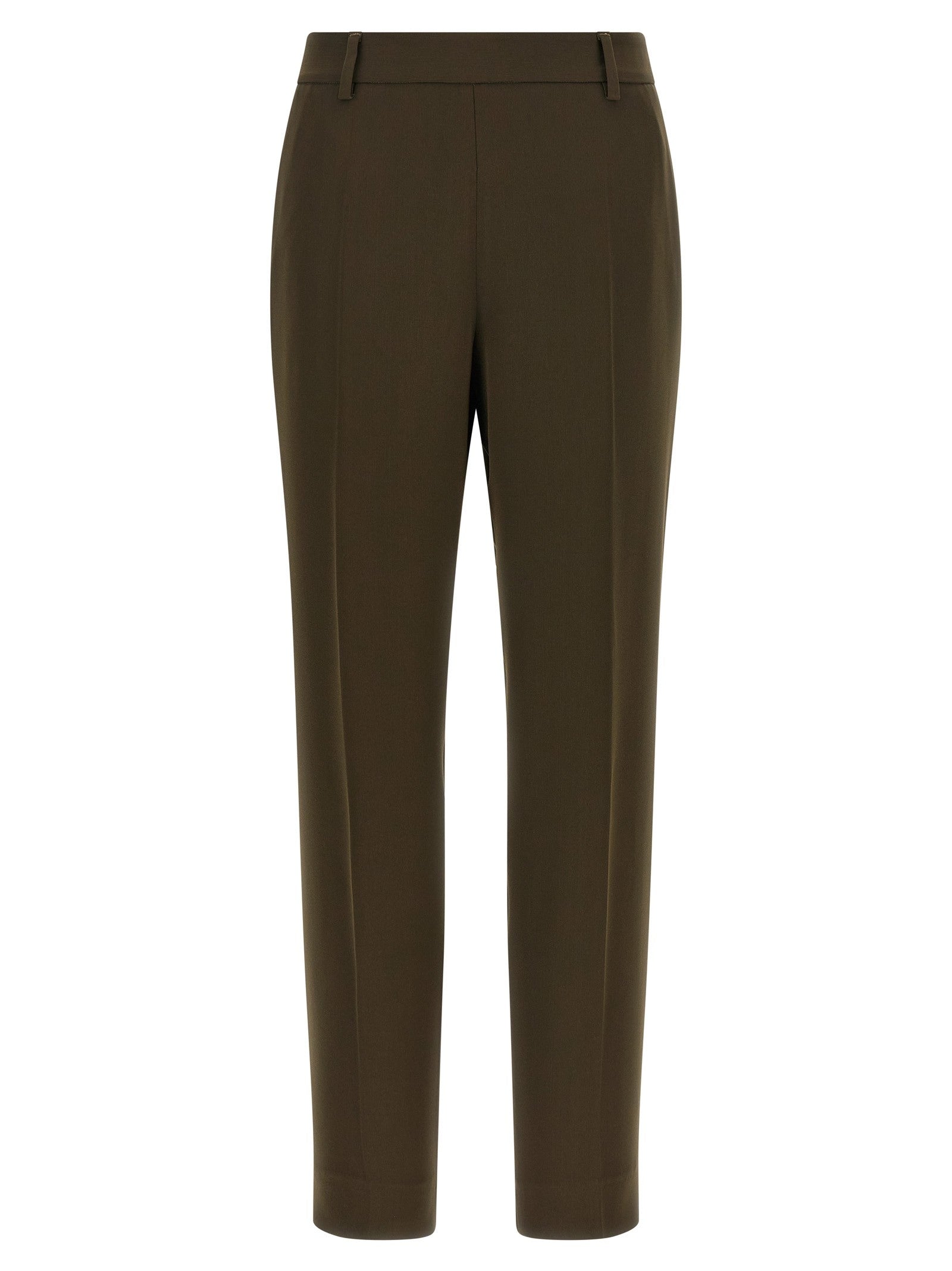 Alberto Biani Crêpe Pants Green