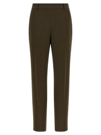 Alberto Biani Crêpe Pants Green