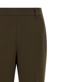 Alberto Biani Crêpe Pants Green