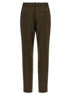 Alberto Biani Crêpe Pants Green, view 2