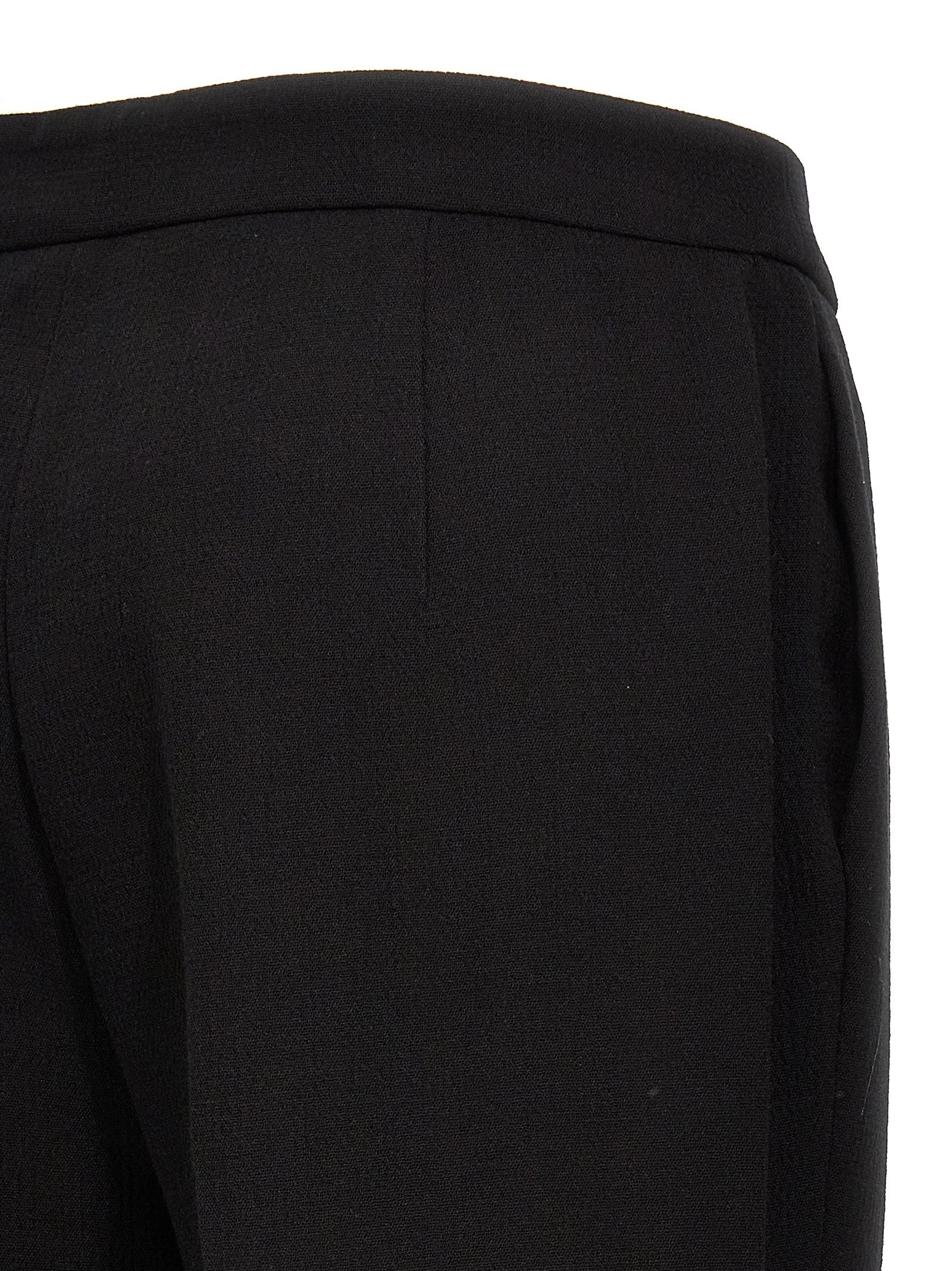 Moschino Crepe Pants Black