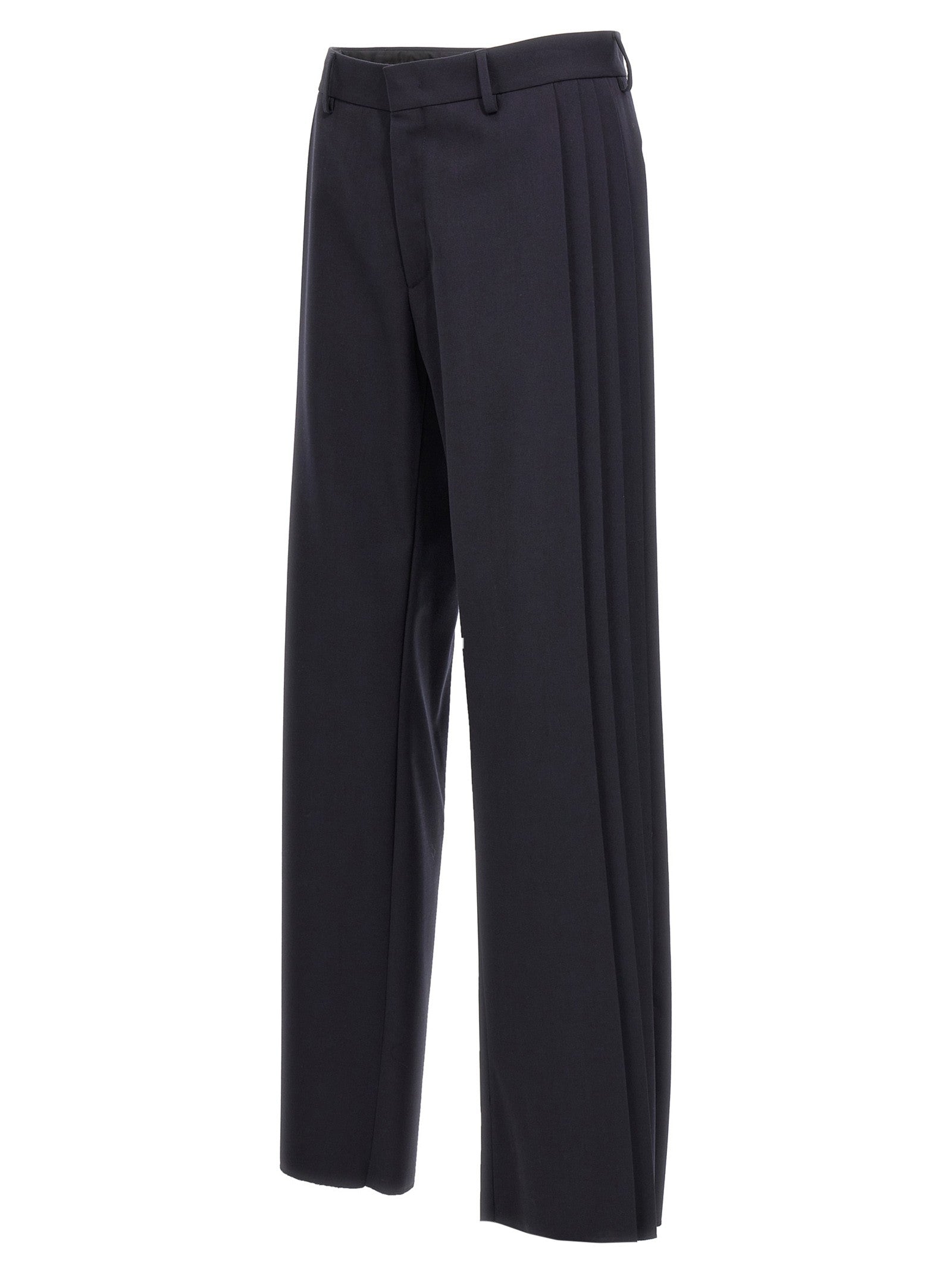 Fendi Crêpe Pants Blue
