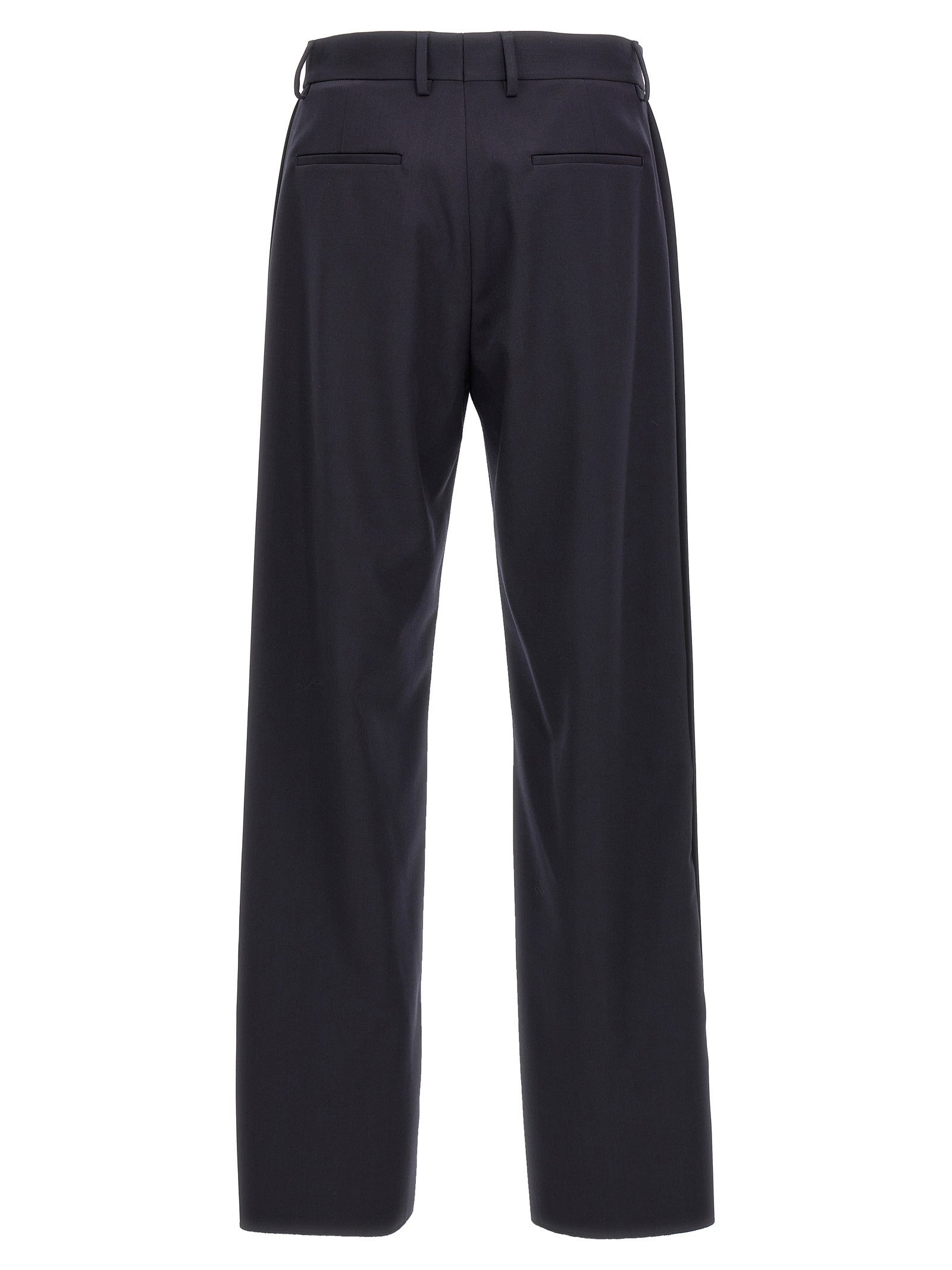Fendi Crêpe Pants Blue