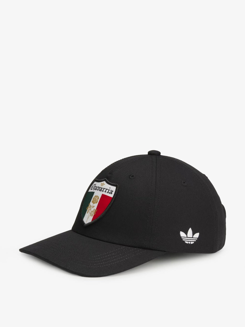 adidas Originals x Willy Chavarria Men's Crest Cotton Baseball Hat Black