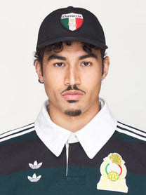 adidas Originals x Willy Chavarria Men's Crest Cotton Baseball Hat Black