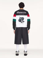 adidas Originals x Willy Chavarria Men's Crew Cotton Sweatshirt Black, view 3