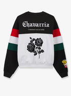 adidas Originals x Willy Chavarria Men's Crew Cotton Sweatshirt Black, view 5