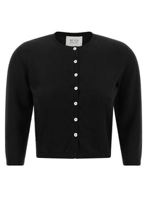 Be You Crew Neck Cardigan Black