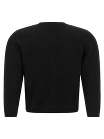 Be You Crew Neck Cardigan Black, view 2