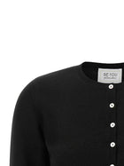 Be You Crew Neck Cardigan Black, view 3