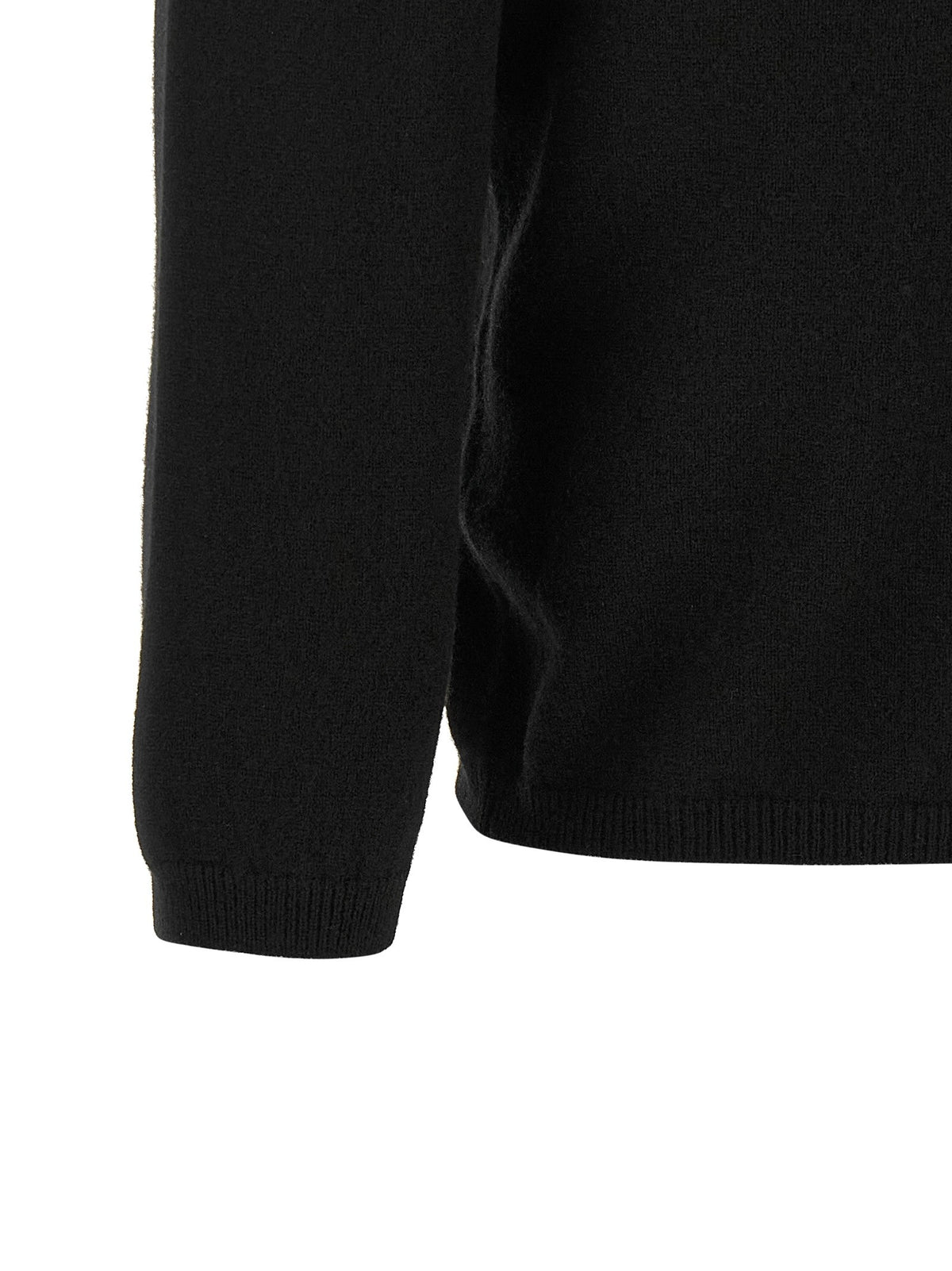 Be You Crew Neck Cardigan Black, view 4