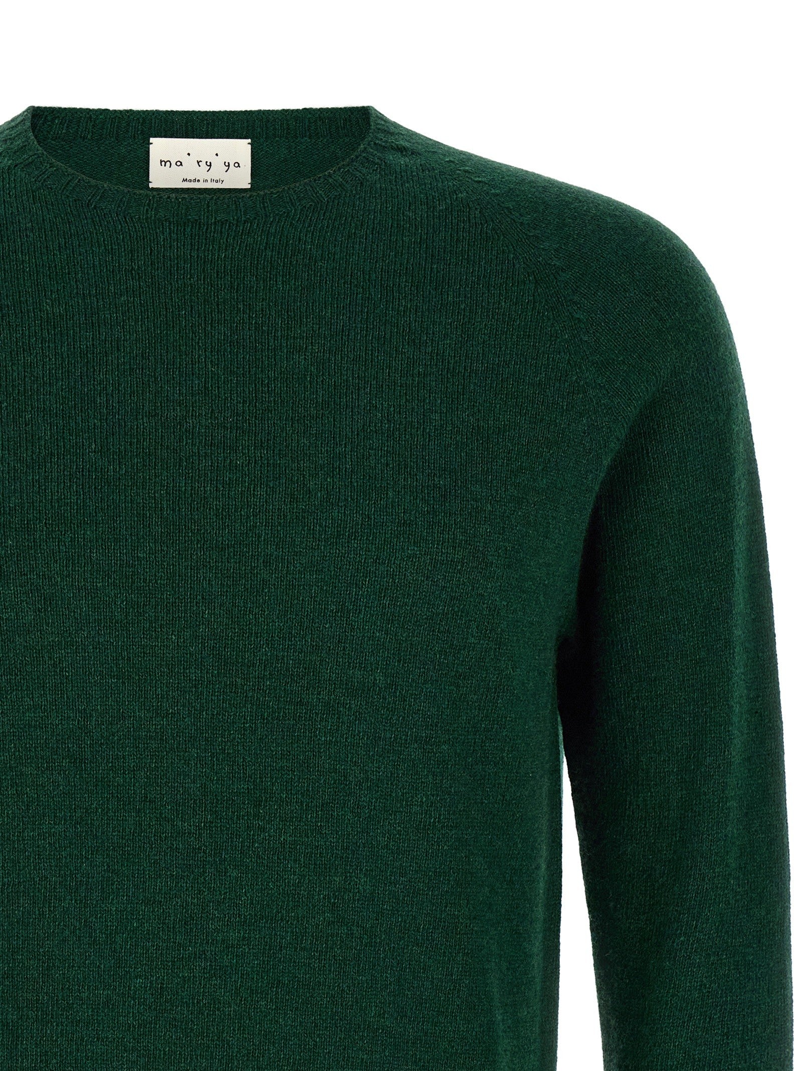 ma' ry' ya Crew Neck Sweater Green