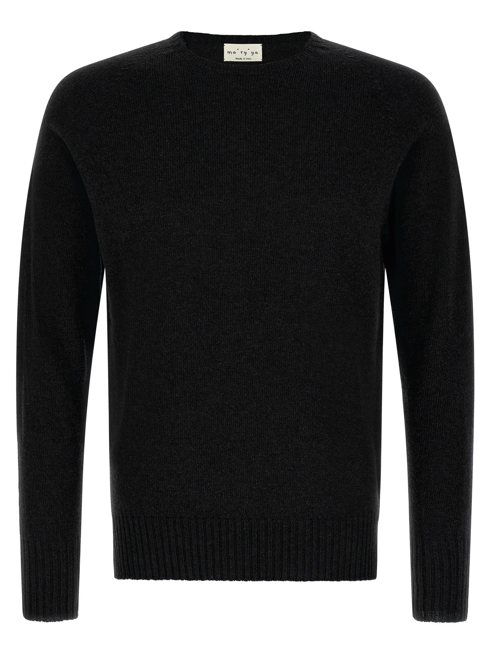 ma' ry' ya Crew Neck Sweater Black