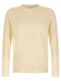 ma' ry' ya Crew Neck Sweater White