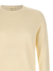 ma' ry' ya Crew Neck Sweater White