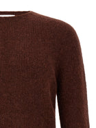 Oliver Lattughi Crew Neck Sweater Brown, view 3