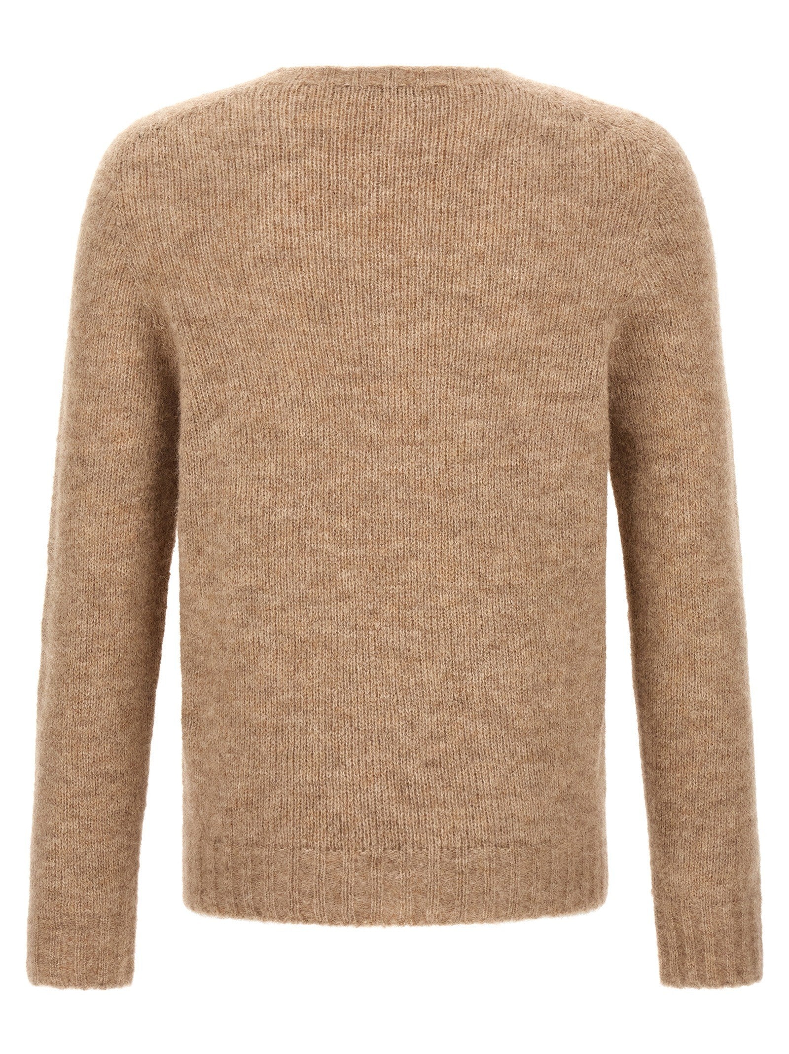 Oliver Lattughi Crew Neck Sweater Beige