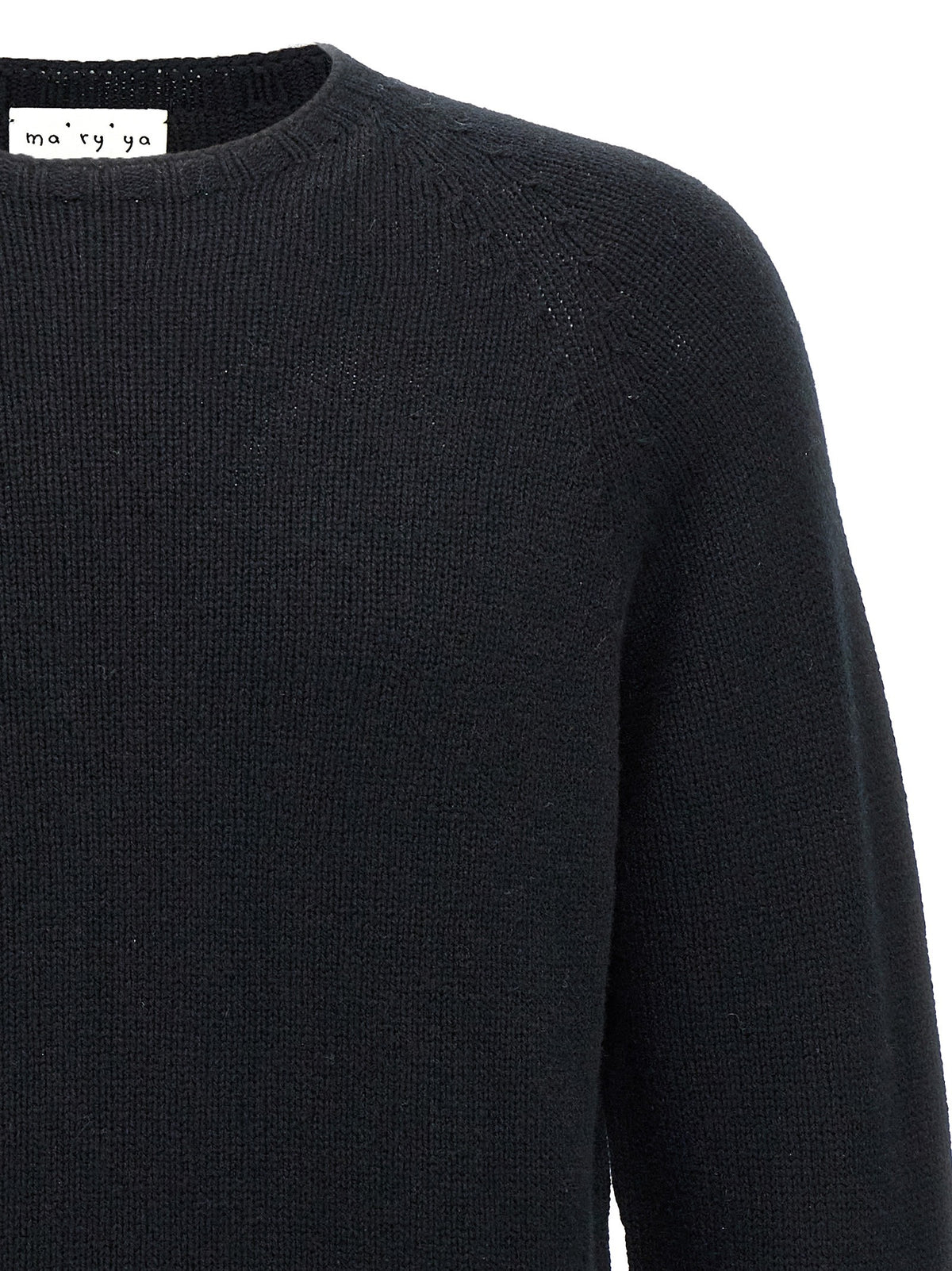 ma' ry' ya Crew Neck Sweater Black, view 3