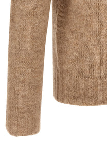 Oliver Lattughi Crew Neck Sweater Beige