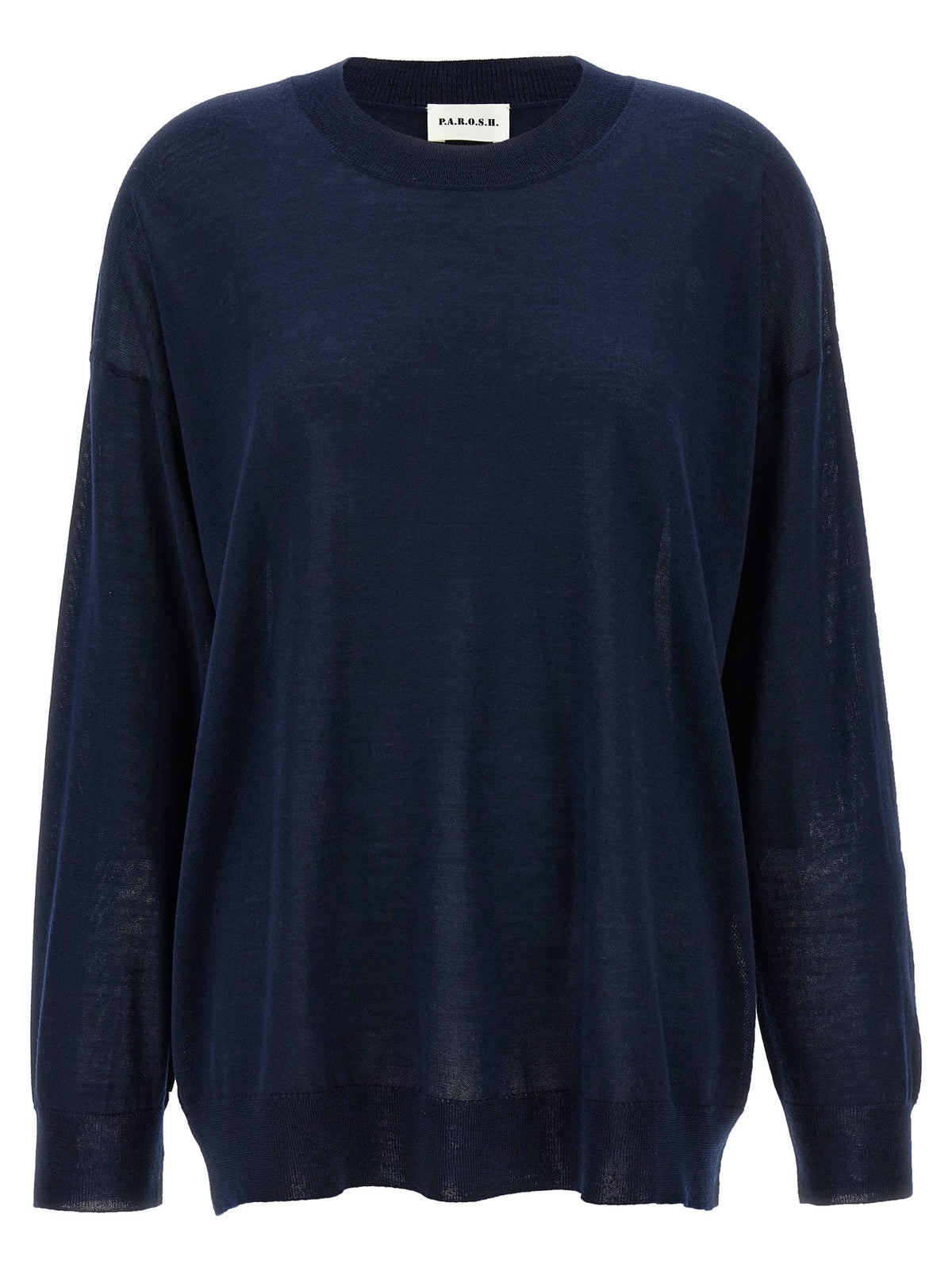 Parosh Crew Neck Sweater Blue