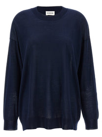 Parosh Crew Neck Sweater Blue