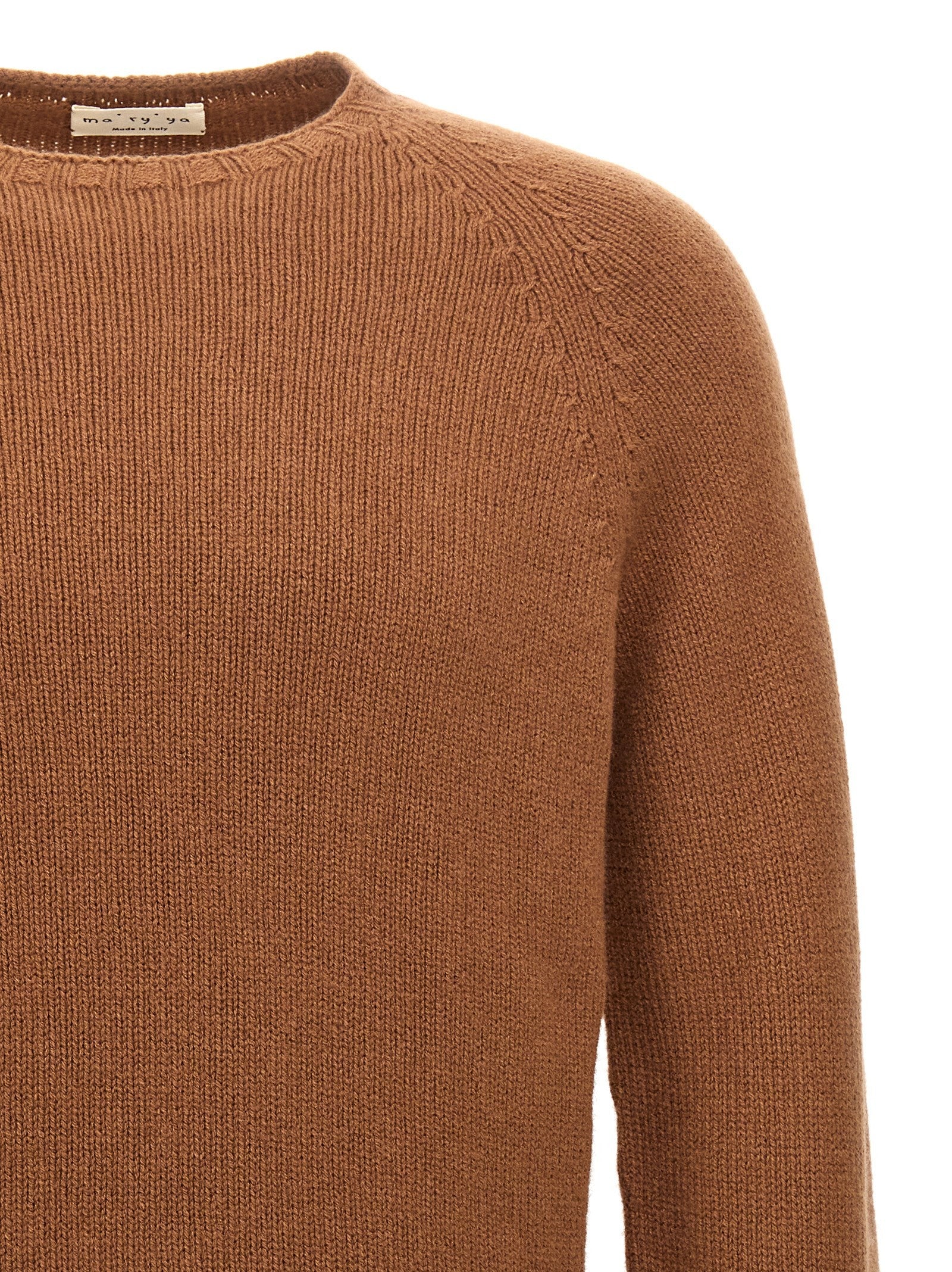 ma' ry' ya Crew Neck Sweater Brown