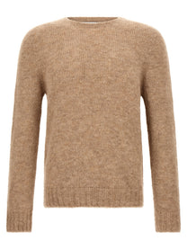 Oliver Lattughi Crew Neck Sweater Beige