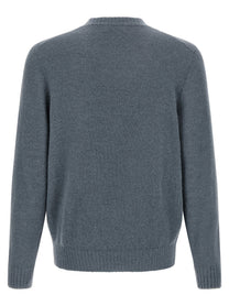 Brunello Cucinelli Crew Neck Sweater Blue