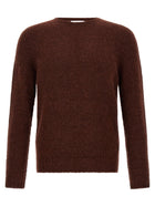 Oliver Lattughi Crew Neck Sweater Brown