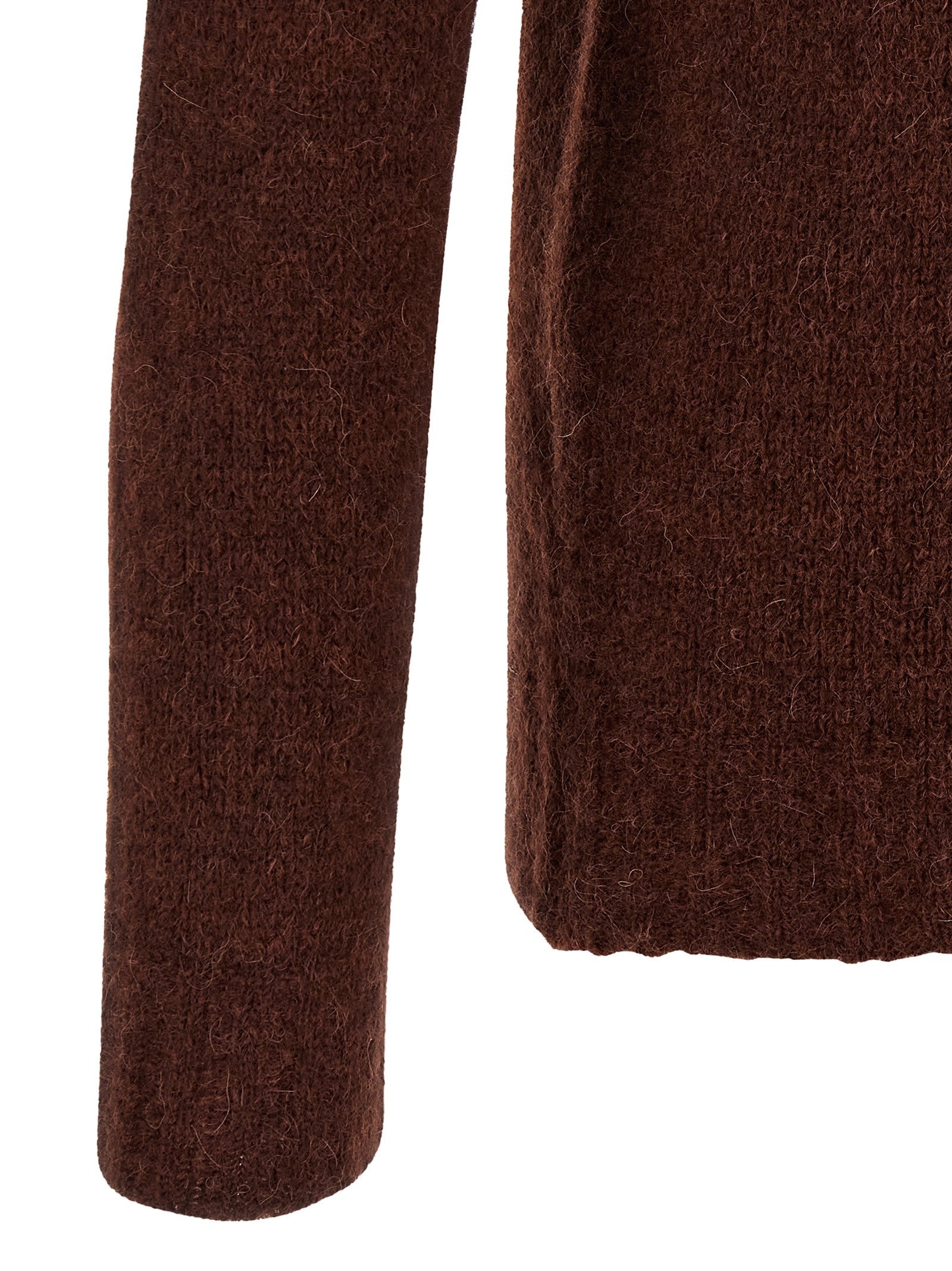 Oliver Lattughi Crew Neck Sweater Brown