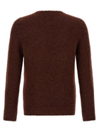 Oliver Lattughi Crew Neck Sweater Brown, view 2