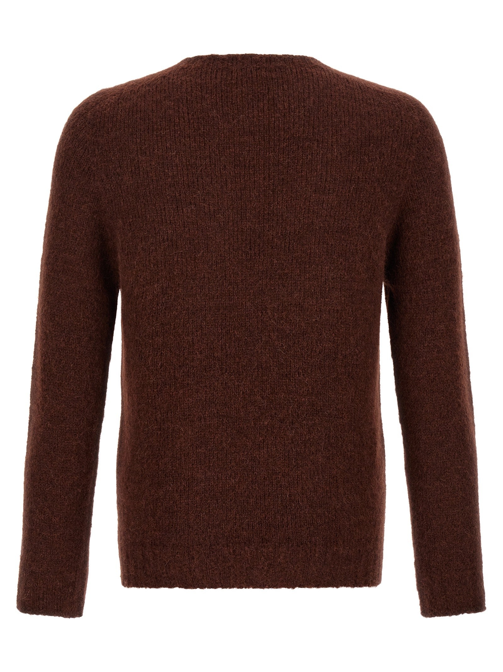 Oliver Lattughi Crew Neck Sweater Brown