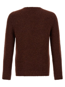 Oliver Lattughi Crew Neck Sweater Brown
