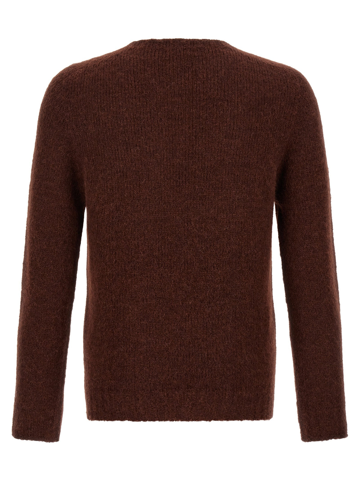 Oliver Lattughi Crew Neck Sweater Brown, view 2