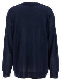 Parosh Crew Neck Sweater Blue