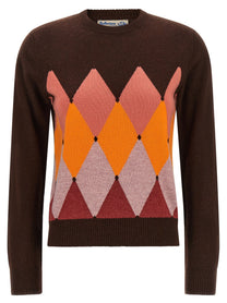 Ballantyne Crewneck Sweater Brown