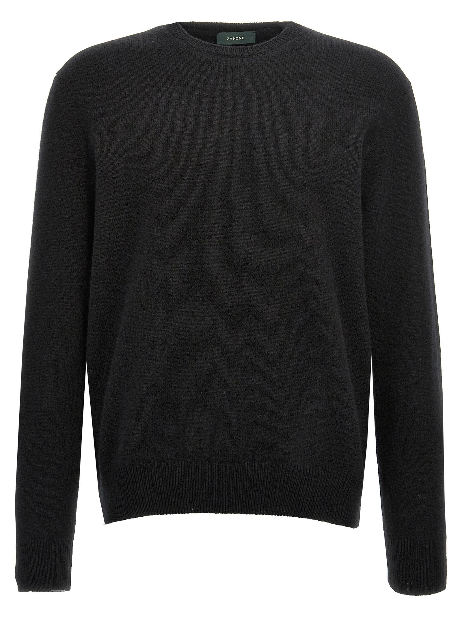 Zanone Crewneck Sweater Black