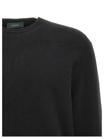 Zanone Crewneck Sweater Black