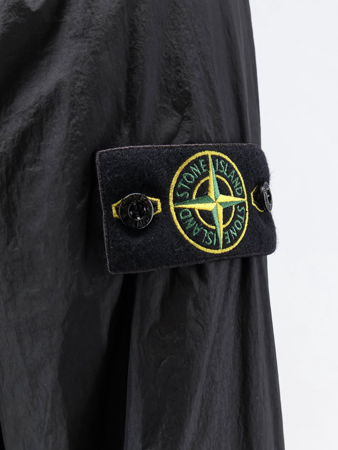 Stone Island Men's Crinkle Reps Recycled Nylon Jacket Black