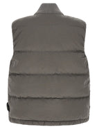 Stone Island Crinkled Effect Vest Grey, view 2