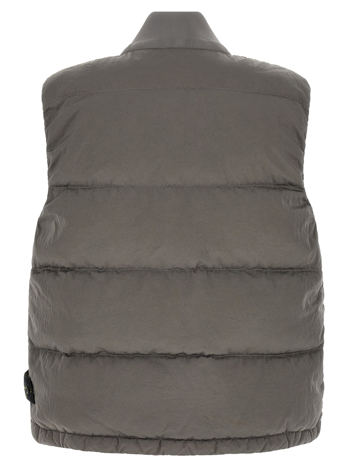 Stone Island Crinkled Effect Vest Grey, view 2