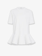 ALAÏA Women's Crinoline Cotton Jersey Shirt White