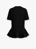 ALAÏA Women's Crinoline Cotton Jersey Shirt Black, view 2