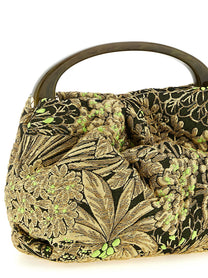 Dries Van Noten Crisp Small Handbag Gold